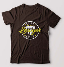 Load image into Gallery viewer, Best Lawyer T-Shirt for Men-Coffee Brown-Ektarfa.online
