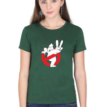 Load image into Gallery viewer, Ghostbusters T-Shirt for Women-Dark Green-Ektarfa.online
