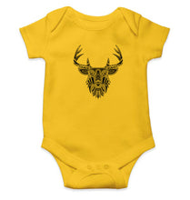 Load image into Gallery viewer, ETHINIC_DEER Kids Romper For Baby Boy/Girl-0-5 Months(18 Inches)-Yellow-Ektarfa.online
