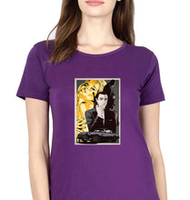 Load image into Gallery viewer, James Bond 007 T-Shirt for Women-Purple-Ektarfa.online
