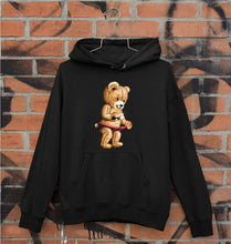 Load image into Gallery viewer, Domrebel Bear Unisex Hoodie for Men/Women-Black-Ektarfa.online
