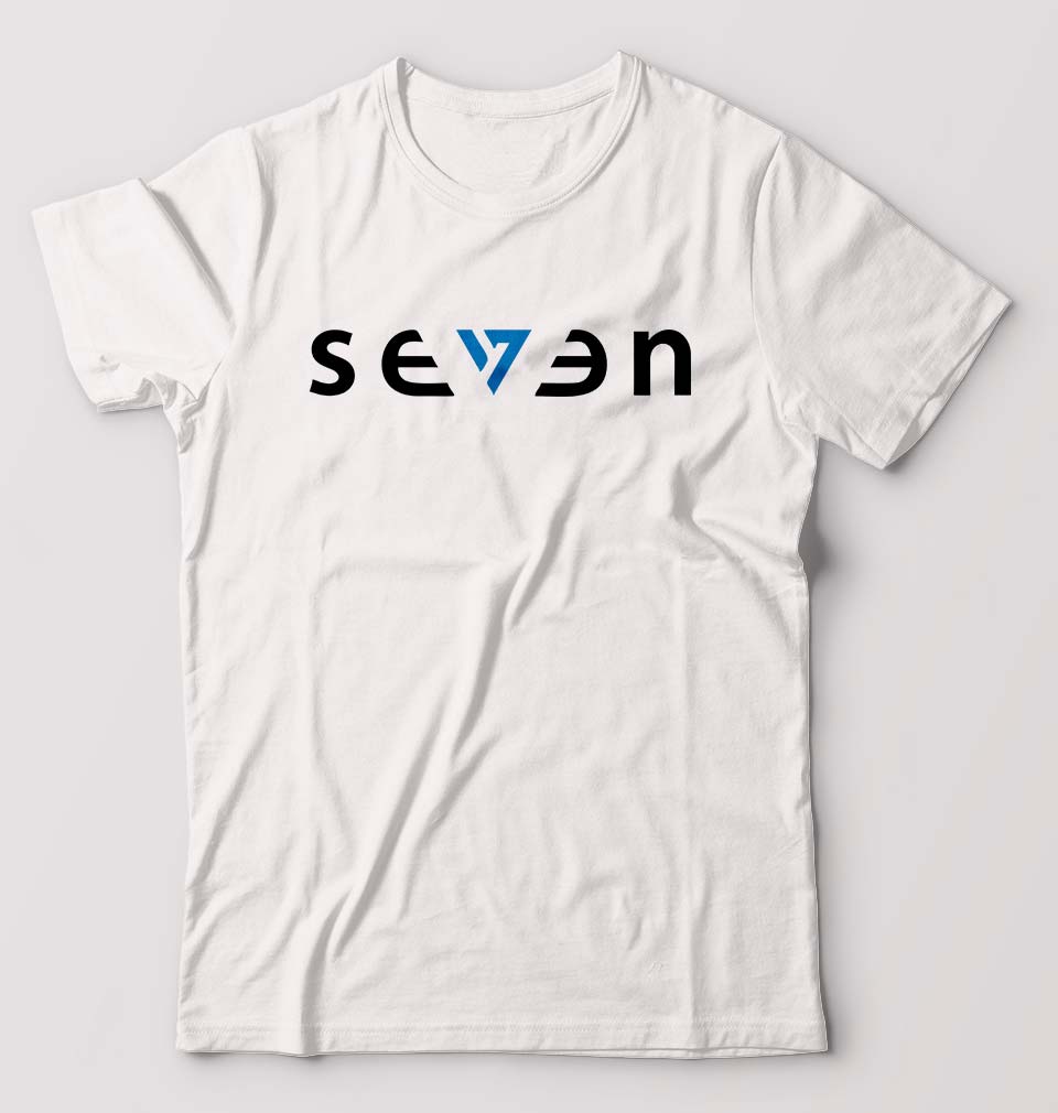 Seven MS Dhoni T-Shirt for Men-White-Ektarfa.online