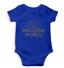 Load image into Gallery viewer, Wizarding World Kids Romper For Baby Boy/Girl-0-5 Months(18 Inches)-Royal Blue-Ektarfa.online
