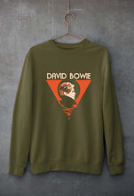 Load image into Gallery viewer, David Bowie Unisex Sweatshirt for Men/Women-Olive Green-Ektarfa.online

