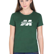 Load image into Gallery viewer, Muscletech T-Shirt for Women-Dark green-Ektarfa.online
