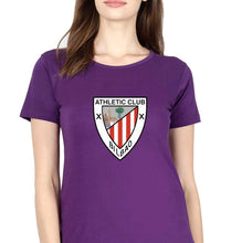 Load image into Gallery viewer, Athletic Club T-Shirt for Women-Purple-Ektarfa.online
