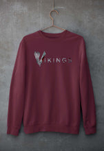 Load image into Gallery viewer, Vikings Unisex Sweatshirt for Men/Women-Maroon-Ektarfa.online
