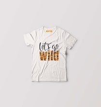 Load image into Gallery viewer, Lets Go Wild Kids T-Shirt for Boy/Girl-White-Ektarfa.online
