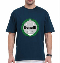 Load image into Gallery viewer, Benelli Oversized T-Shirt for Men-Petrol Blue-Ektarfa.online
