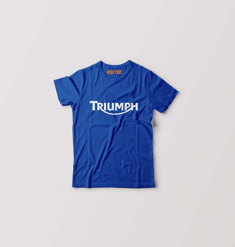 Triumph Kids T-Shirt for Boy/Girl-0-1 Year(20 Inches)-Royal Blue-Ektarfa.online