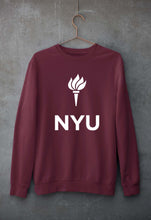Load image into Gallery viewer, New York University Unisex Sweatshirt for Men/Women-Maroon-Ektarfa.online

