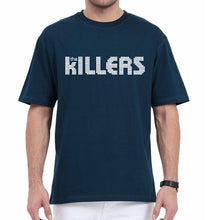Load image into Gallery viewer, The Killers Oversized T-Shirt for Men-Petrol Blue-Ektarfa.online
