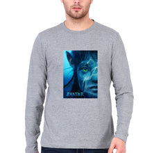 Load image into Gallery viewer, Avatar Full Sleeves T-Shirt for Men-Grey Melange-Ektarfa.online
