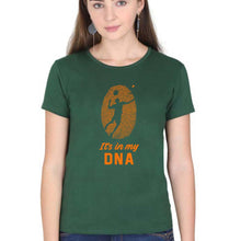 Load image into Gallery viewer, Badminton T-Shirt for Women-Dark Green-Ektarfa.online
