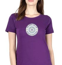 Load image into Gallery viewer, IIT Roorkee T-Shirt for Women-Purple-Ektarfa.online
