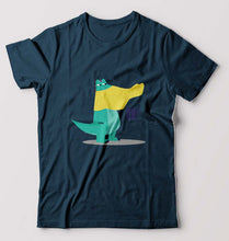 Load image into Gallery viewer, Crocodile T-Shirt for Men-Petrol Blue-Ektarfa.online

