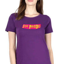 Load image into Gallery viewer, Sex Pistols T-Shirt for Women-Purple-Ektarfa.online
