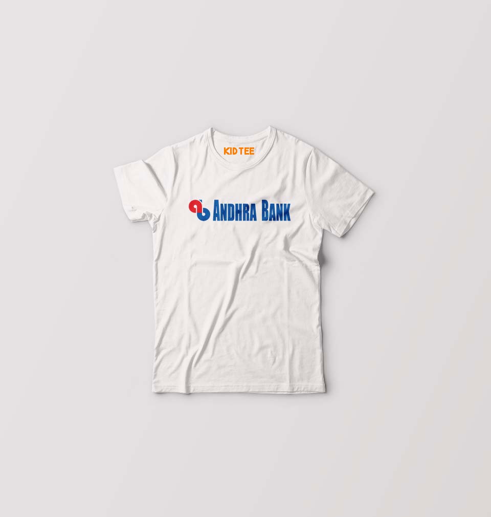 Andhra Bank Kids T-Shirt for Boy/Girl-White-Ektarfa.online
