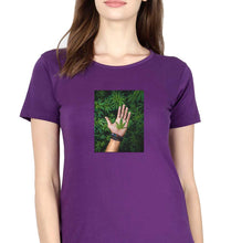 Load image into Gallery viewer, Weed T-Shirt for Women-Purple-Ektarfa.online

