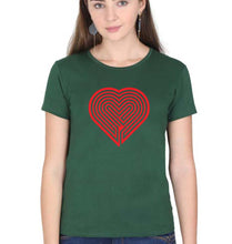 Load image into Gallery viewer, Powerpuff Girls T-Shirt for Women-Dark Green-Ektarfa.online
