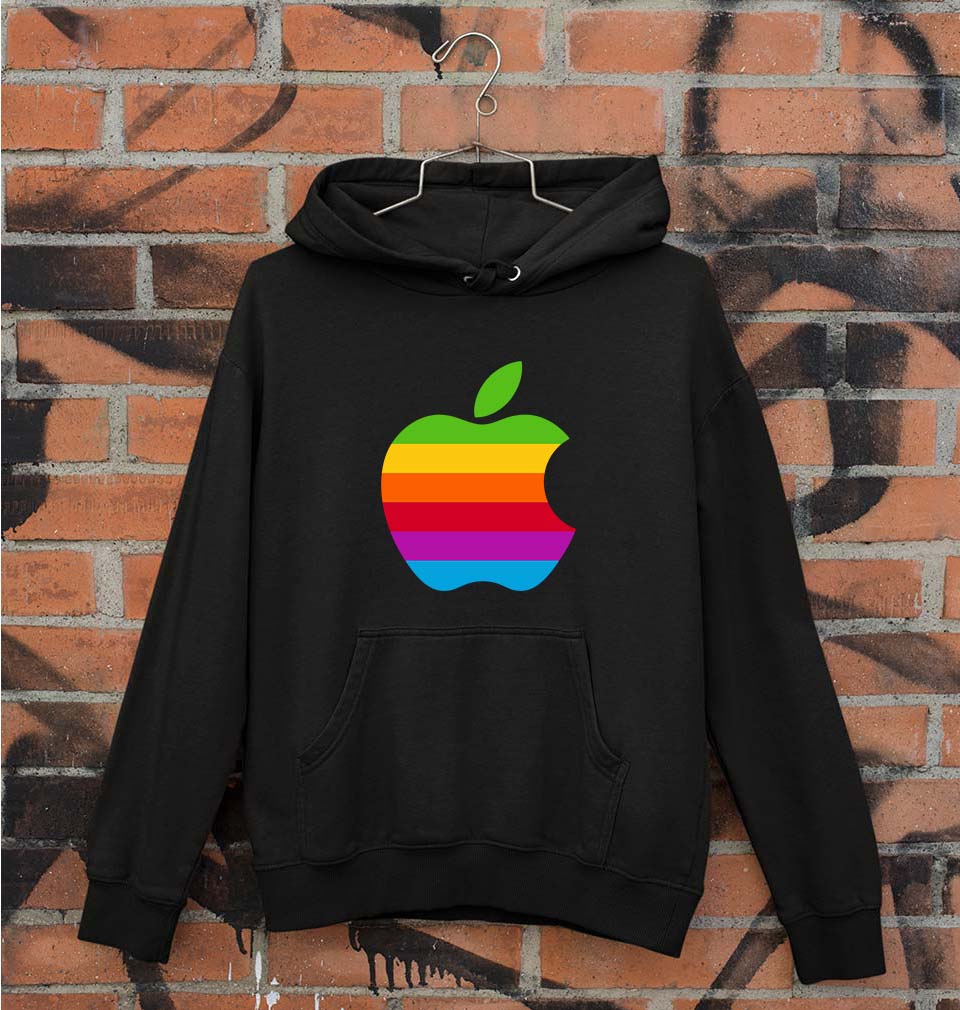 Apple Unisex Hoodie for Men/Women-Black-Ektarfa.online