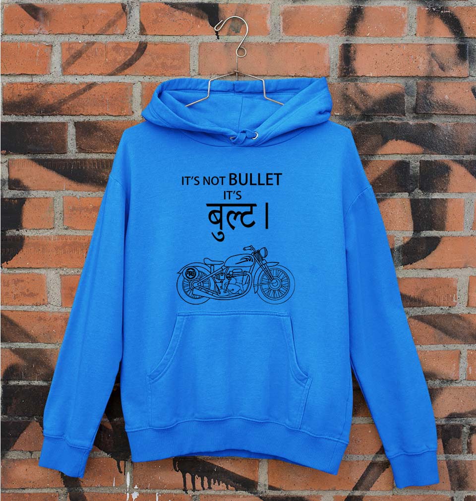 Royal Enfield Bullet Unisex Hoodie for Men/Women-Royal Blue-Ektarfa.online