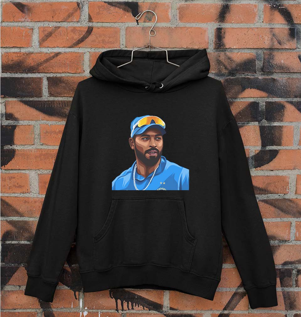 Hardik Pandya Unisex Hoodie for Men/Women-Black-Ektarfa.online