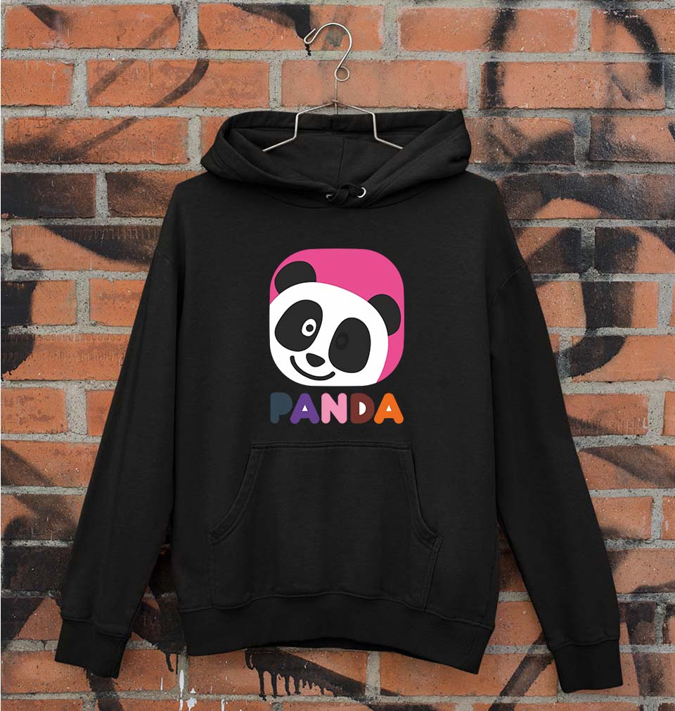 Panda Unisex Hoodie for Men/Women-Black-Ektarfa.online