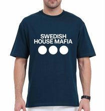 Load image into Gallery viewer, Swedish House Mafia Oversized T-Shirt for Men-Petrol Blue-Ektarfa.online
