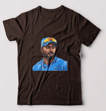 Load image into Gallery viewer, Hardik Pandya T-Shirt for Men-Coffee Brown-Ektarfa.online
