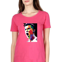 Load image into Gallery viewer, Cristiano Ronaldo CR7 T-Shirt for Women-Pink-Ektarfa.online
