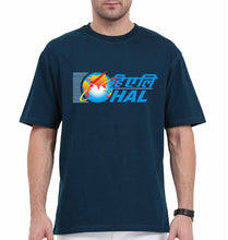 Load image into Gallery viewer, Hindustan Aeronautics Limited (HAL) Oversized T-Shirt for Men-Petrol Blue-Ektarfa.online
