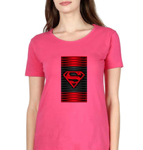 Load image into Gallery viewer, Superman Superhero T-Shirt for Women-Pink-Ektarfa.online
