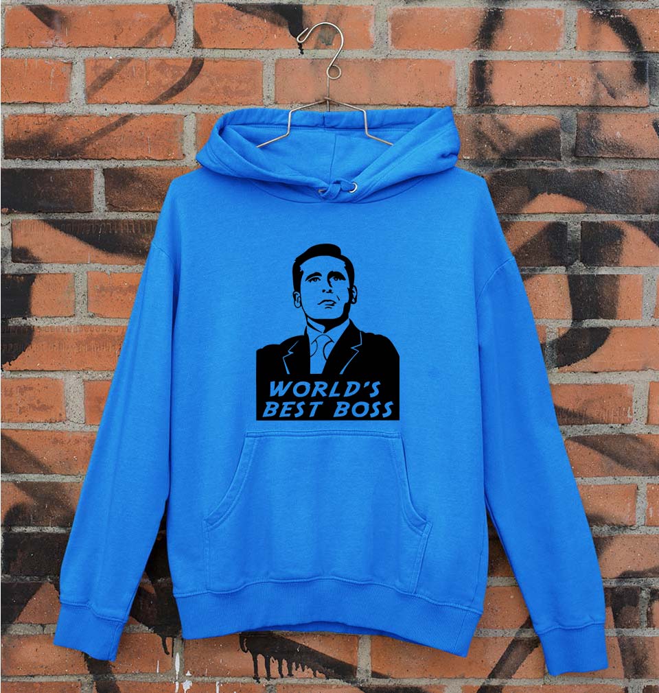 Michael Scott Best Boss Unisex Hoodie for Men/Women-Royal Blue-Ektarfa.online