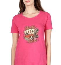 Load image into Gallery viewer, Poker T-Shirt for Women-Pink-Ektarfa.online

