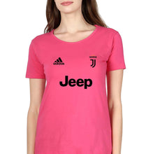 Load image into Gallery viewer, Juventus F.C. 2021-22 T-Shirt for Women-Pink-Ektarfa.online
