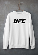 Load image into Gallery viewer, UFC Unisex Sweatshirt for Men/Women-White-Ektarfa.online
