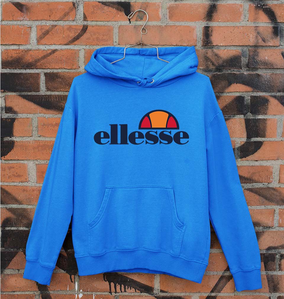 Ellesse Unisex Hoodie for Men/Women-Royal Blue-Ektarfa.online