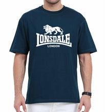 Load image into Gallery viewer, Lonsdale Oversized T-Shirt for Men-Petrol Blue-Ektarfa.online
