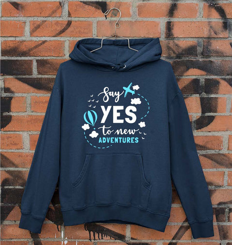 Travel Adventures Unisex Hoodie for Men/Women-Navy Blue-Ektarfa.online