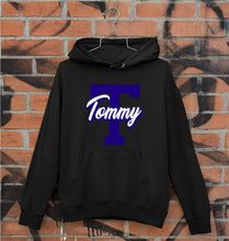 Load image into Gallery viewer, Varsity Tommy Unisex Hoodie for Men/Women-Black-Ektarfa.online
