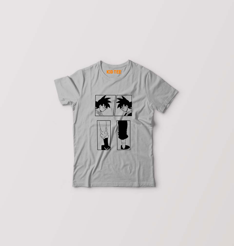 Goku Kids T-Shirt for Boy/Girl-Grey-Ektarfa.online
