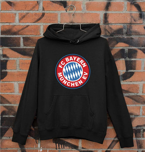 Bayern Munich Unisex Hoodie for Men/Women-Black-Ektarfa.online