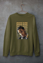 Load image into Gallery viewer, Travis Scott Unisex Sweatshirt for Men/Women-S(40 Inches)-Olive Green-Ektarfa.online
