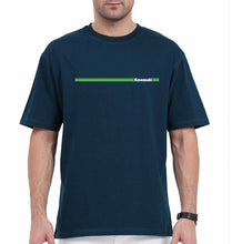 Load image into Gallery viewer, Kawasaki Oversized T-Shirt for Men-Petrol Blue-Ektarfa.online
