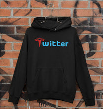 Load image into Gallery viewer, Elon Musk Twitter x Tesla Unisex Hoodie for Men/Women-Black-Ektarfa.online
