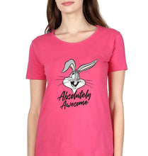 Load image into Gallery viewer, Rabbit Bunny T-Shirt for Women-Pink-Ektarfa.online

