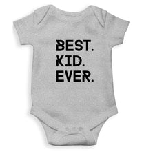 Load image into Gallery viewer, Best Kid Ever Kids Romper For Baby Boy/Girl-0-5 Months(18 Inches)-Grey-Ektarfa.online
