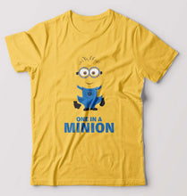 Load image into Gallery viewer, Minion T-Shirt for Men-Golden Yellow-Ektarfa.online
