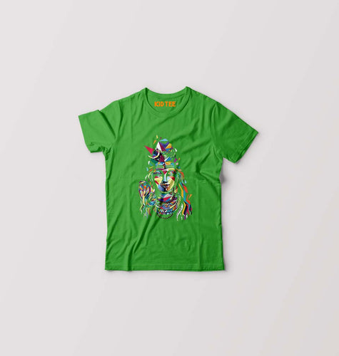 Shiv Kids T-Shirt for Boy/Girl-Flag green-Ektarfa.online